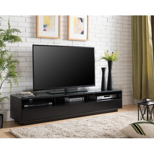 Black lowline on sale entertainment unit